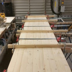 nieuwe keukentafel